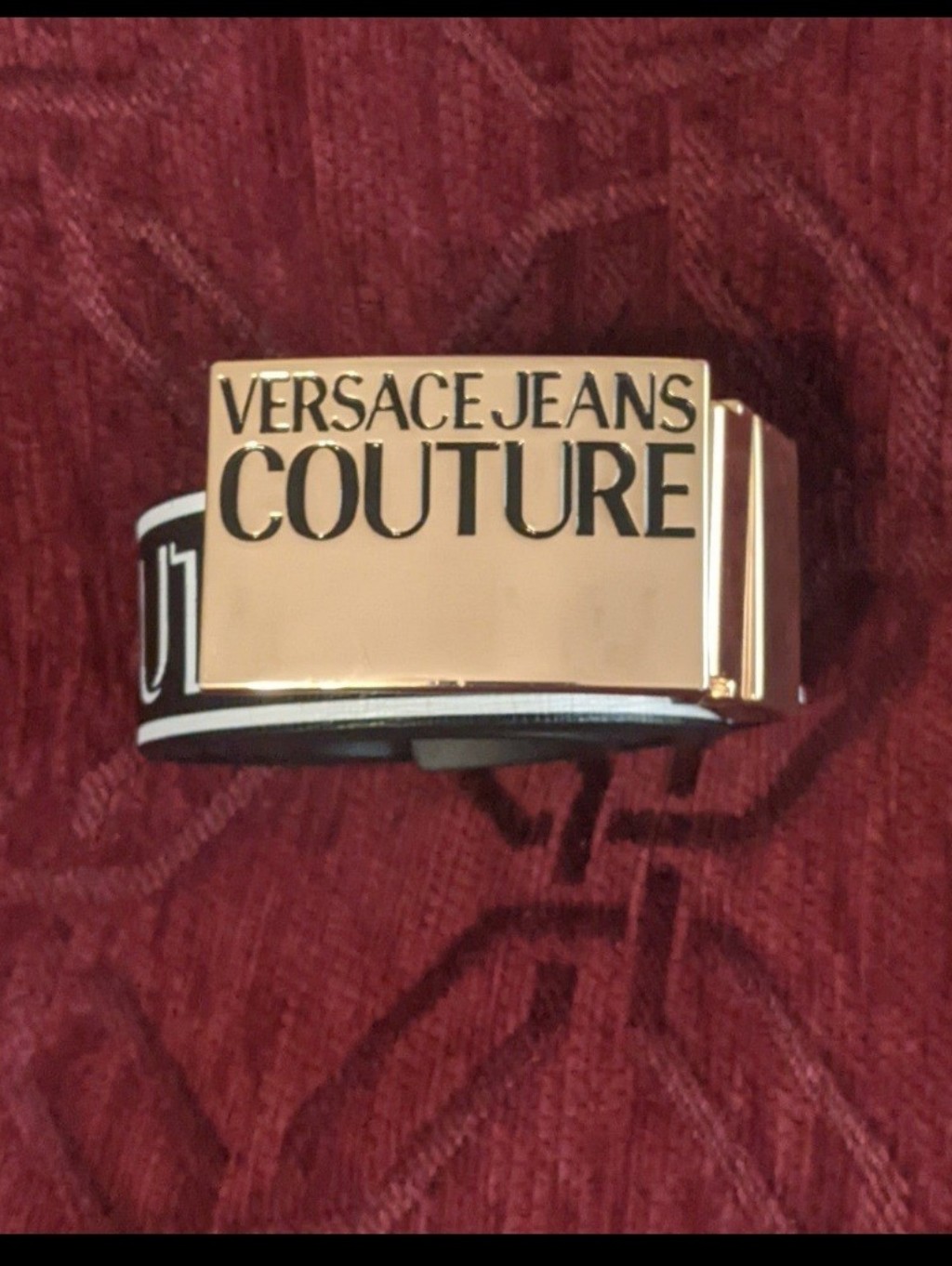 Versace Jeans Couture Logo Belt